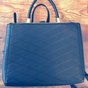 Faux Leather H&M Purse Style Backpack